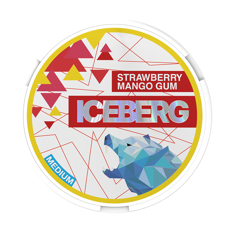 Iceberg Strawberry Mango Gum Medium