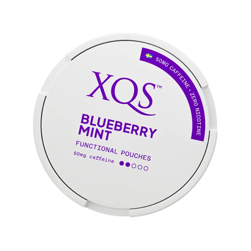 XQS Blueberry Mint Caffeine Pouches